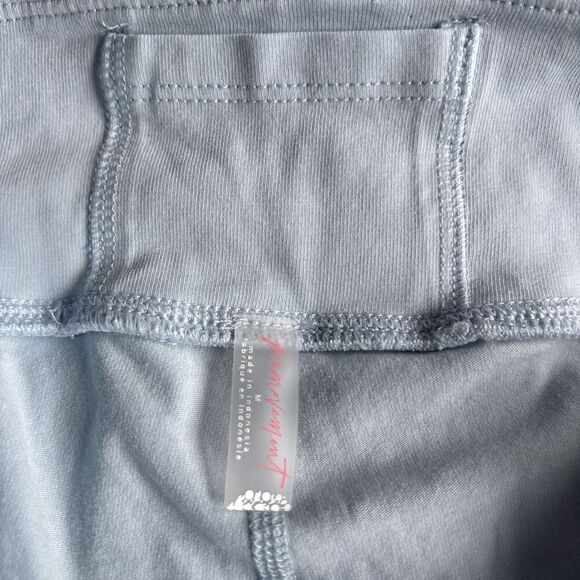 FP Movement Free People Womens Light Blue Biker Shorts Medium Cotton Blend - Picture 5 of 6